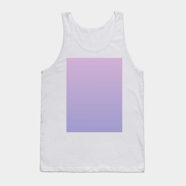 Lavender to Wisteria Purple Ombre Fade Sunset Gradient Tank Top by squeakyricardo